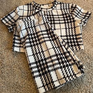 Shein Girls Age 11/12 Top & Skirt